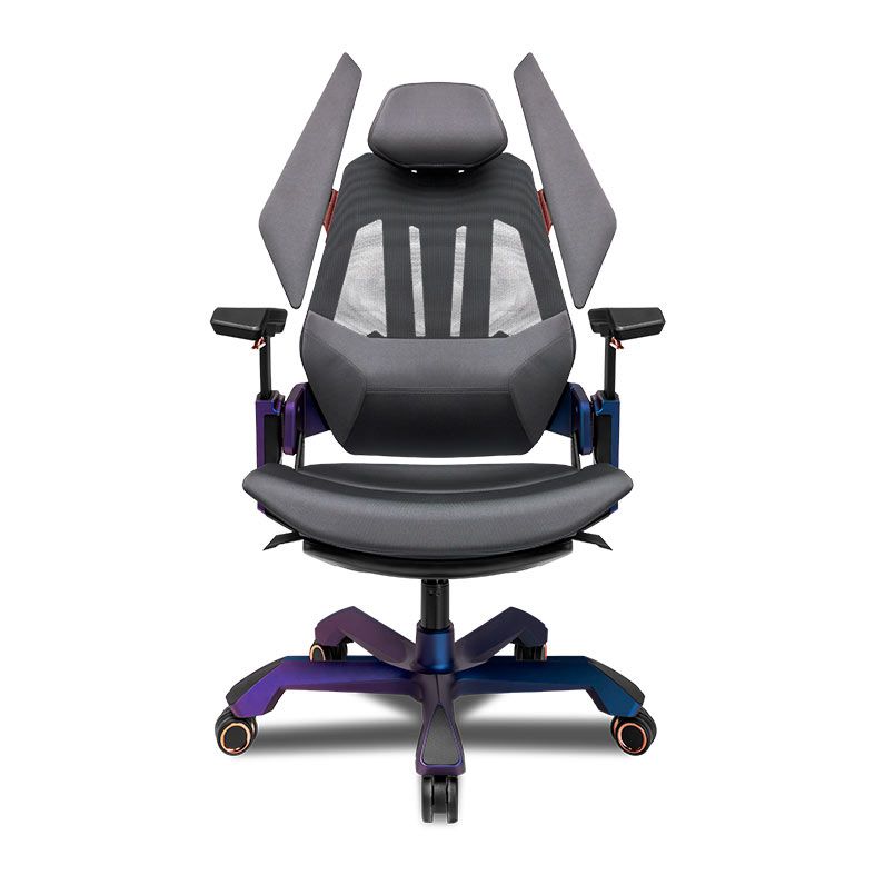 Cadeira Ergonomica TGIF T0, Espuma Moldada, Braco 3D, Azul, T0-B