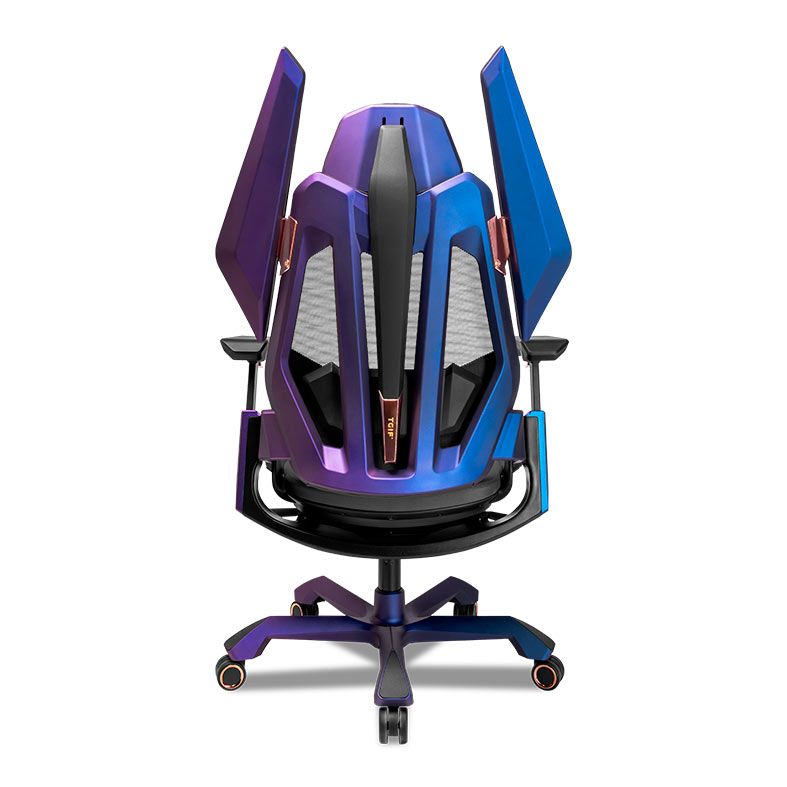 Cadeira Ergonomica TGIF T0, Espuma Moldada, Braco 3D, Azul, T0-B