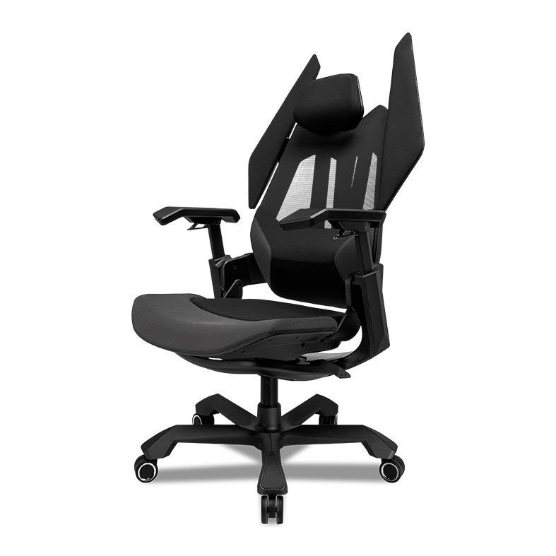Cadeira Ergonomica TGIF T0, Espuma Moldada, Braco 3D, Preto, T0-N