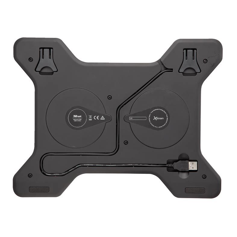 Base para Notebook Trust Xstream Breeze Dual Fan Preta, T17805