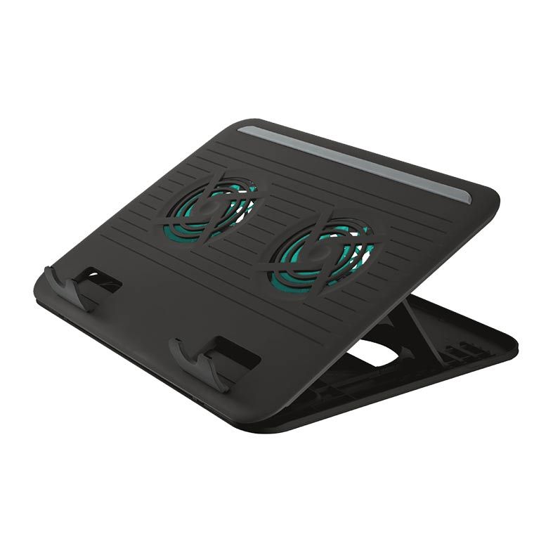 Base para Notebook Trust Cyclone Dual Fan Preta, T17866
