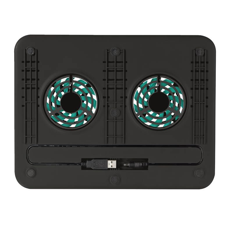 Base para Notebook Trust Cyclone Dual Fan Preta, T17866