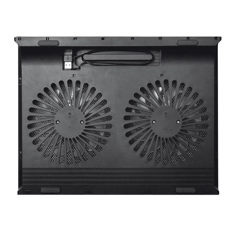 Base para Notebook Trust Dual Fan Preto, T20104