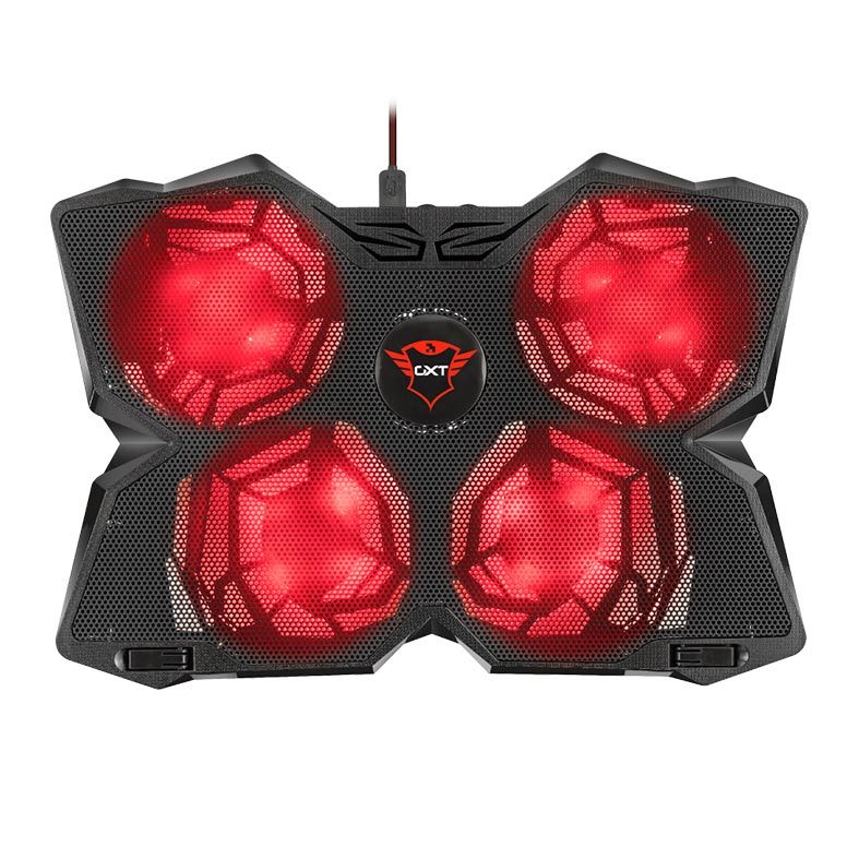 Base Para Notebook Trust GXT 278 Yozu 17.3'' Led Vermelho, T20817