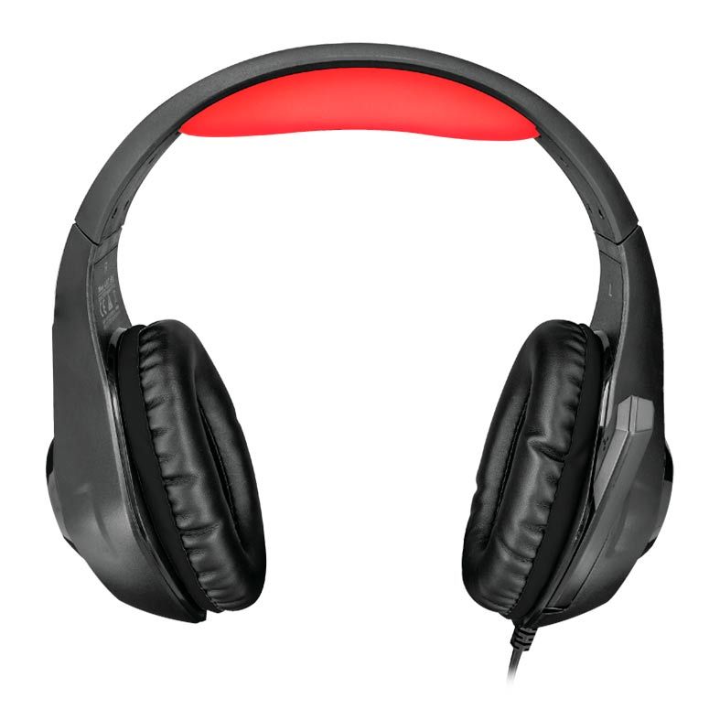 Headset Gamer Trust GXT 313 Nero Led Vermelho, T21601