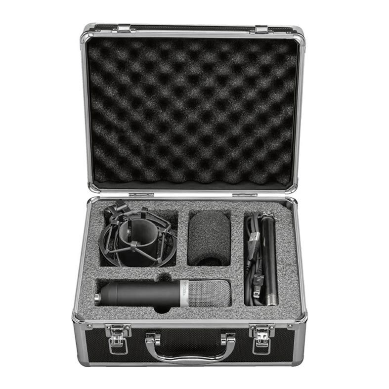 Microfone Trust Emita GXT 252 Preto, T21753
