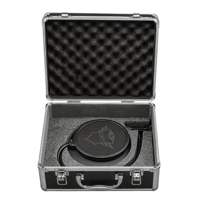 Microfone Trust Emita GXT 252 Preto, T21753