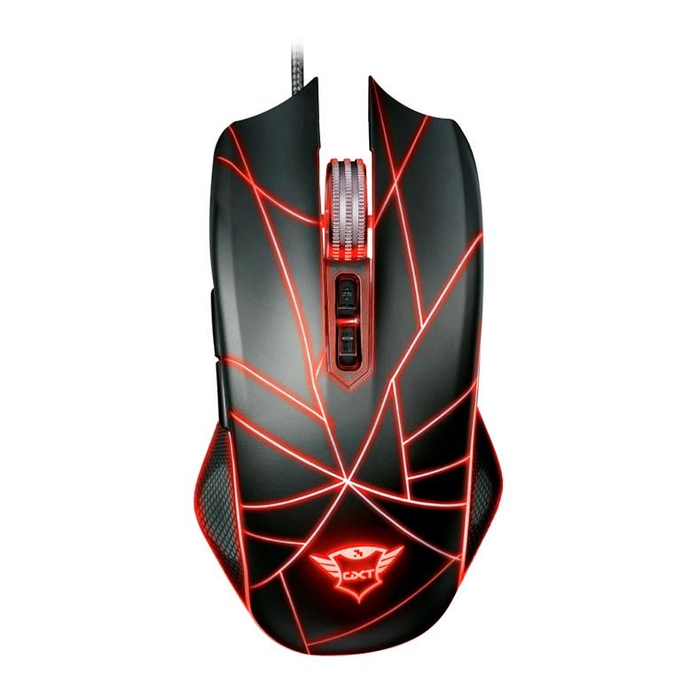 Mouse Gamer Trust GXT 160 Ture 4000DPI RGB 7 Botoes, T22332