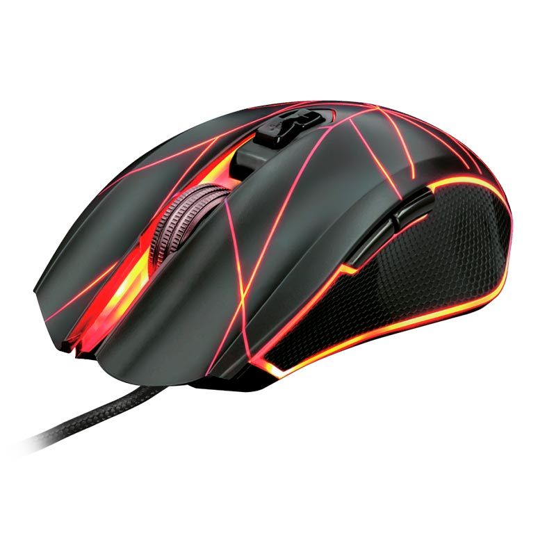 Mouse Gamer Trust GXT 160 Ture 4000DPI RGB 7 Botoes, T22332