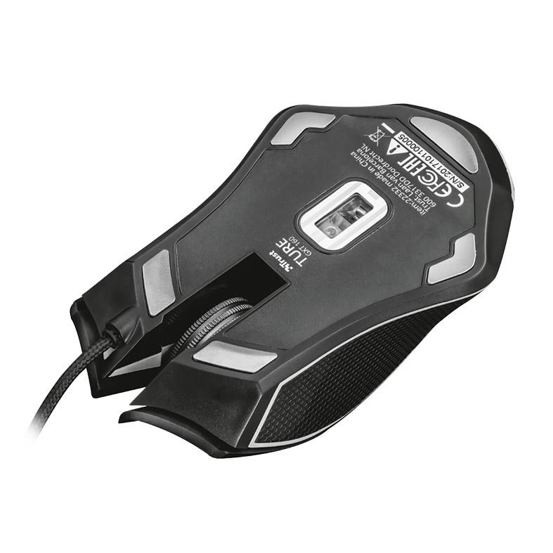 Mouse Gamer Trust GXT 160 Ture 4000DPI RGB 7 Botoes, T22332