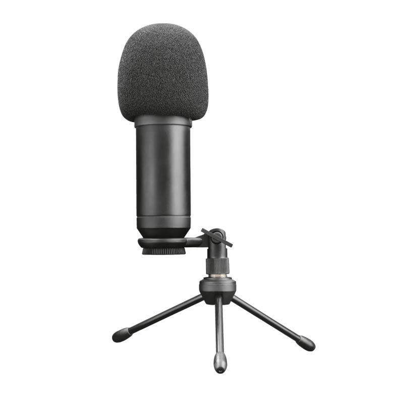 Microfone Trust Emita Plus GXT 252 Com Braço Articulado Preto, T22400