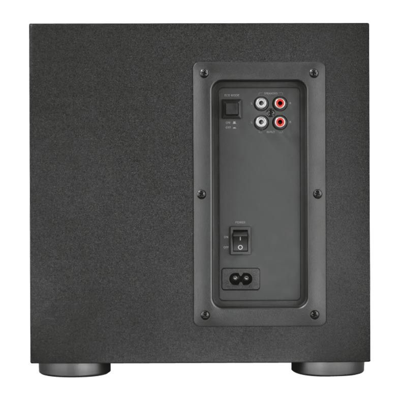 Caixa de Som Trust GXT 688 Torro 2.1 Led Azul 60W RMS + Controle Remoto, T23043