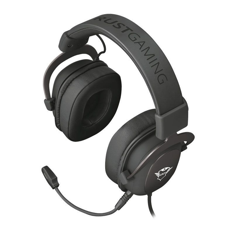 Headset Gamer Trust GXT 414 Zamak Preto, T23310 | Pichau