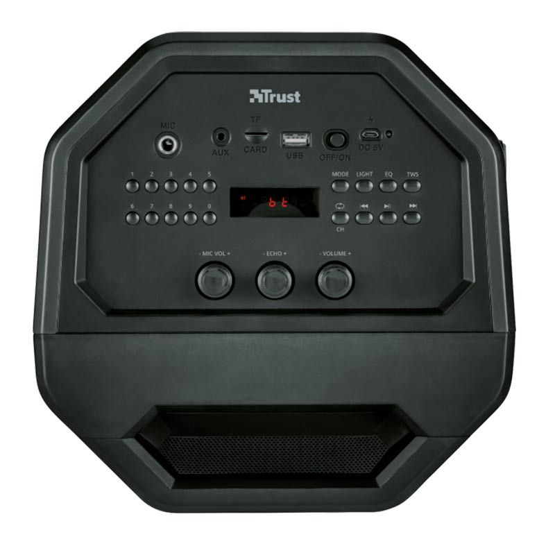 Caixa de Som Trust Klubb Go 60W RGB, T23486