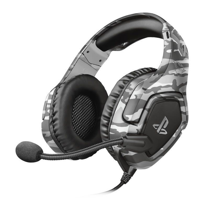 Headset Gamer Para PS4 Trust GXT 488 Forze G Drivers 50mm Cinza