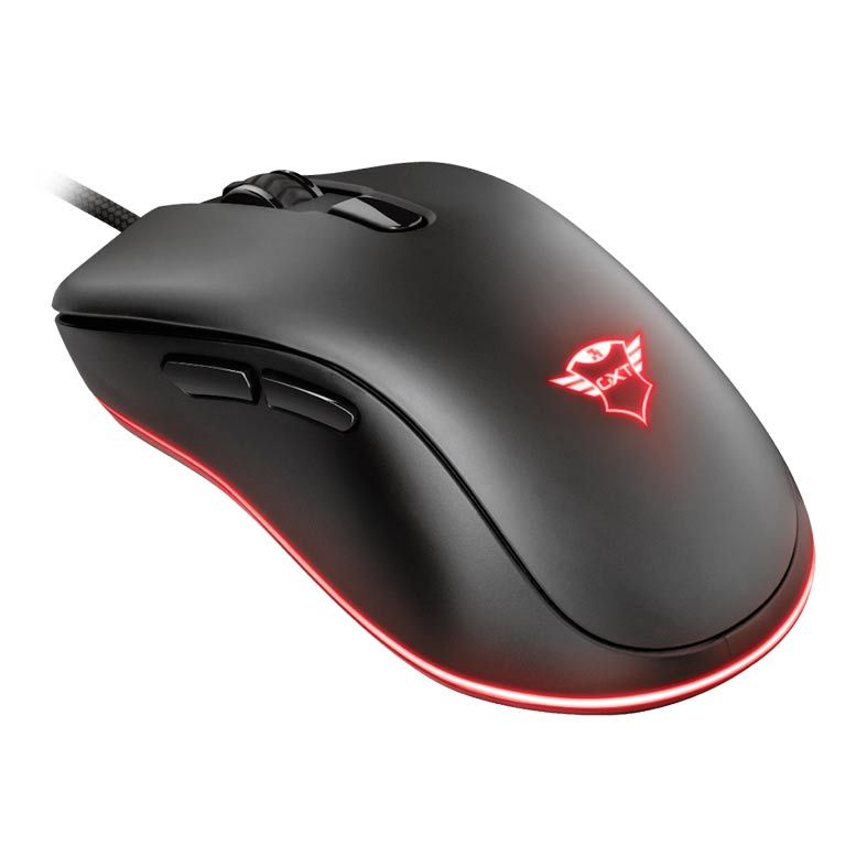 Mouse Gamer Trust GXT 930 Jacx 6400DPI RGB 6 Botoes, T23575