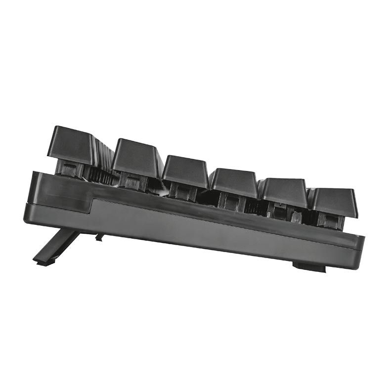 Teclado Gamer Trust GXT 835 Azor Preto LED Rainbow, T23651