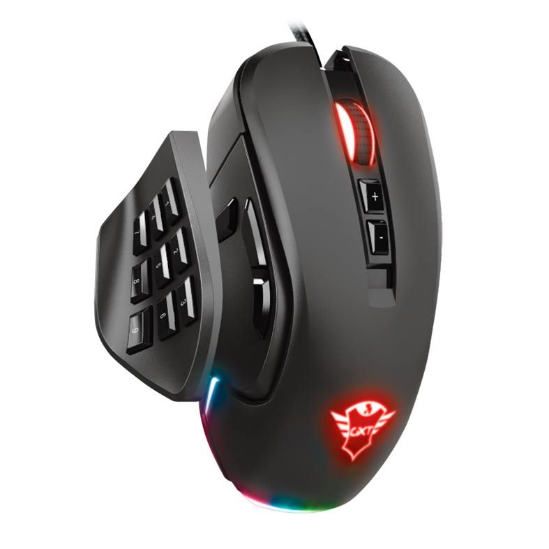 Mouse Gamer Trust GXT 970 Morfix Personalizavel 10000DPI RGB, T23764
