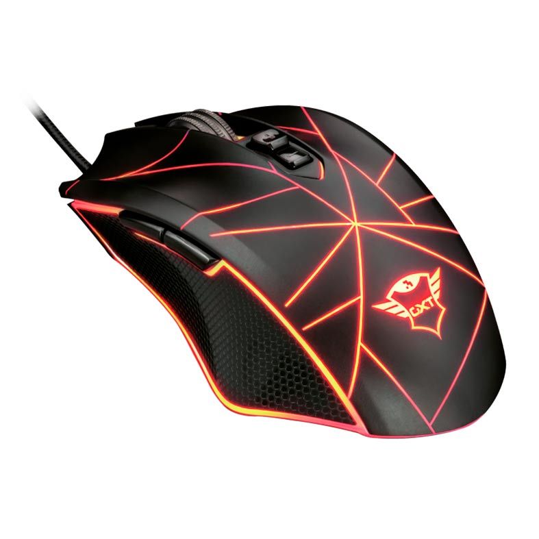 Mouse Gamer Trust GXT 160X Ture 4500DPI RGB 7 Botoes, T23797