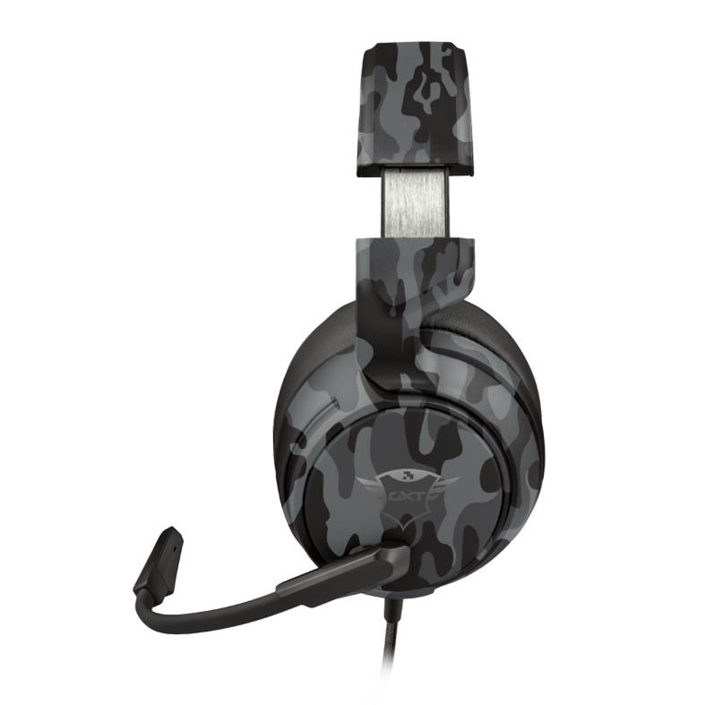 Headset Gamer Trust GXT 433K Pylo Multiplataforma Black Camo, T23939
