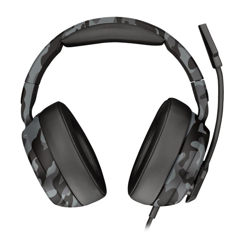 Headset Gamer Trust GXT 433K Pylo Multiplataforma Black Camo, T23939