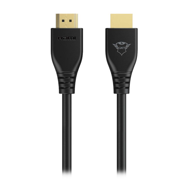 Cabo HDMI 2.1 Trust GXT 731 Ruza, Multiplataforma, 8K 60Hz, 1.8m, Preto, T24028