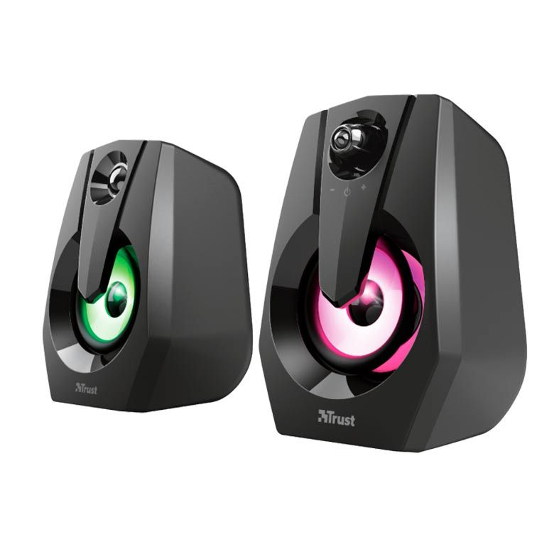Caixa de Som Trust Ziva RGB 6W Rms Conector P2, T24071