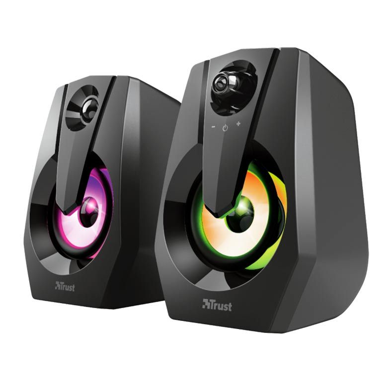 Caixa de Som Trust Ziva RGB 6W Rms Conector P2, T24071