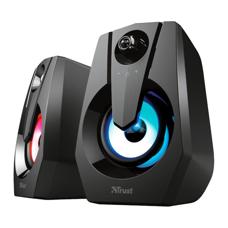 Caixa de Som Trust Ziva RGB 6W Rms Conector P2, T24071