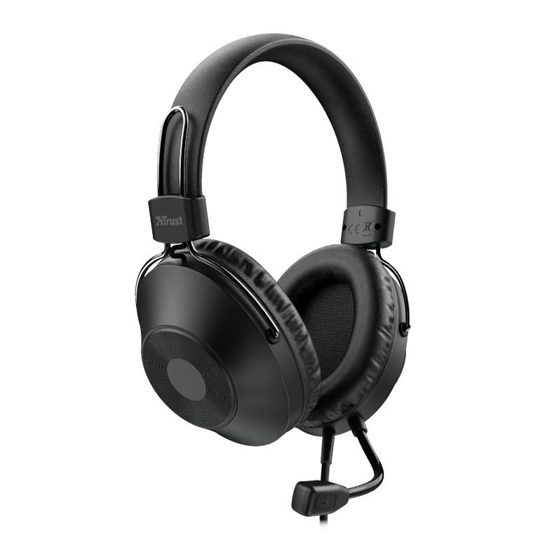 Headset Trust Ozo USB Preto, T24132