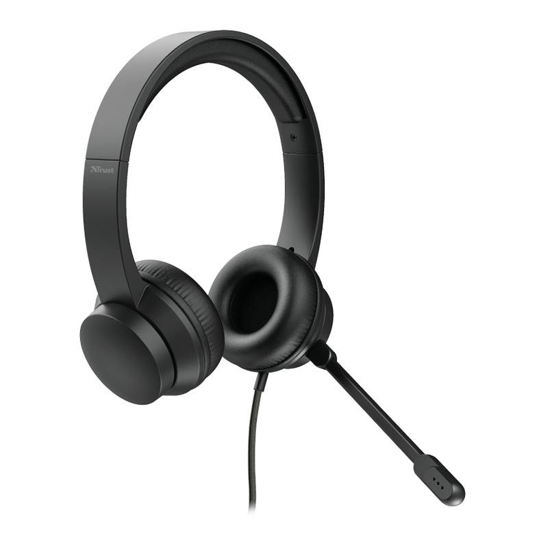 Headset Trust Rydo USB Preto, T24133