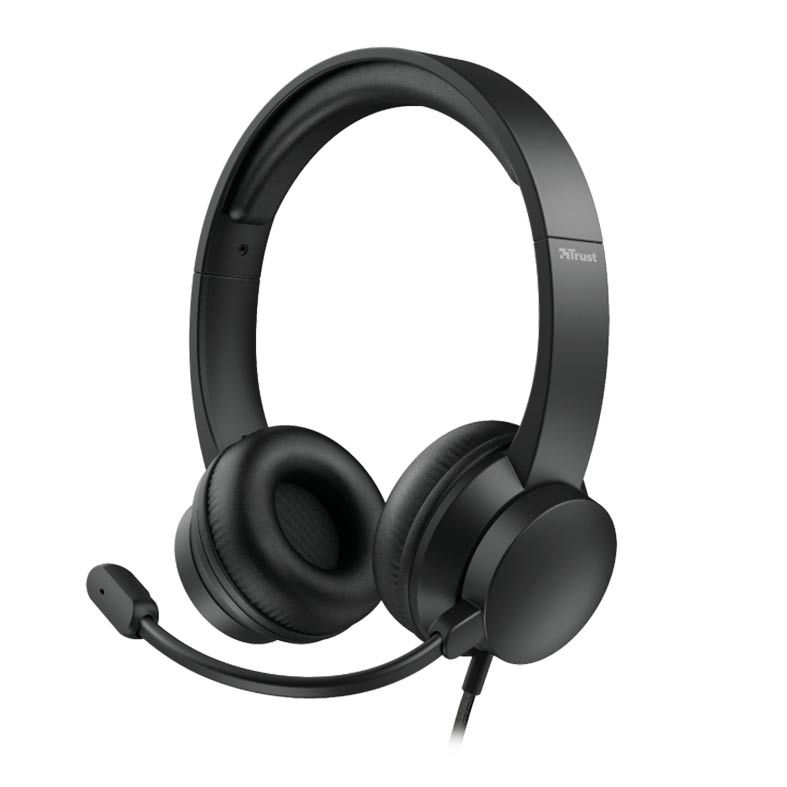 Headset Trust Rydo USB Preto, T24133