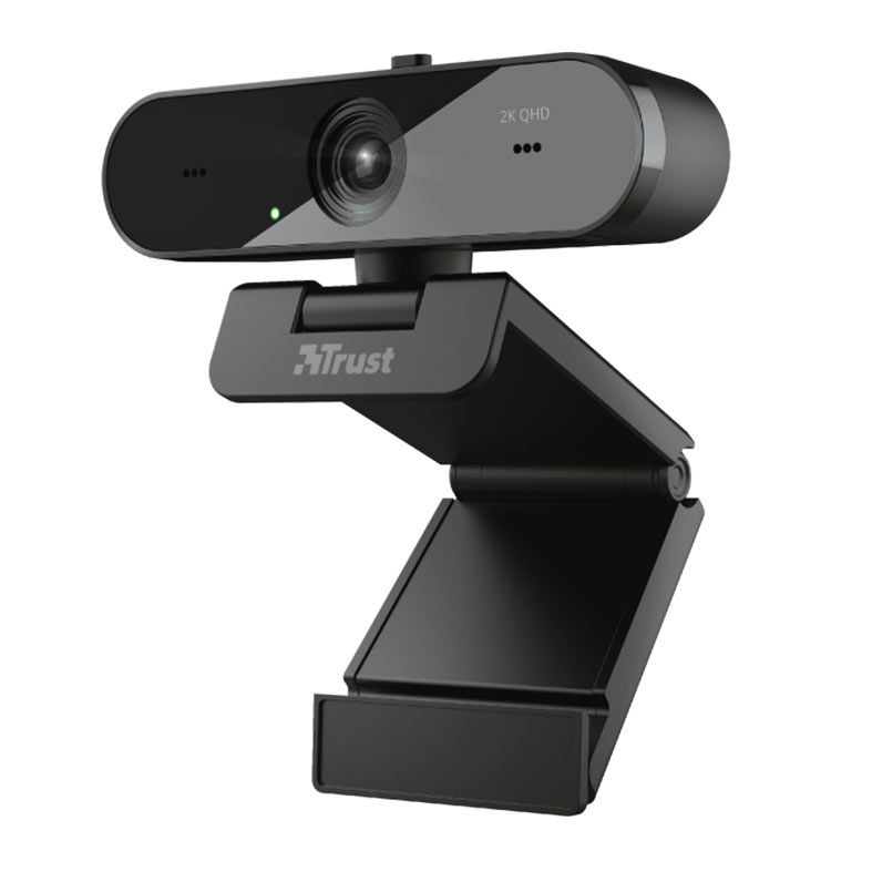 Webcam Trust Taxon, QHD 2K, USB, Preta, T24228