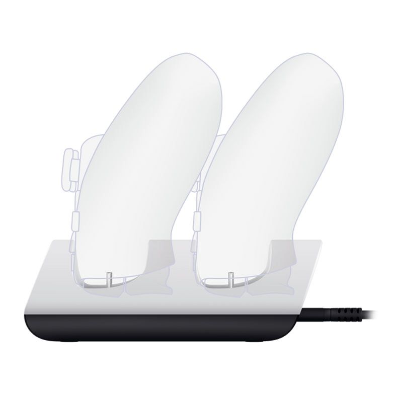 Carregador Duplo Trust Gxt 254 Para PS5, Branco, T24451