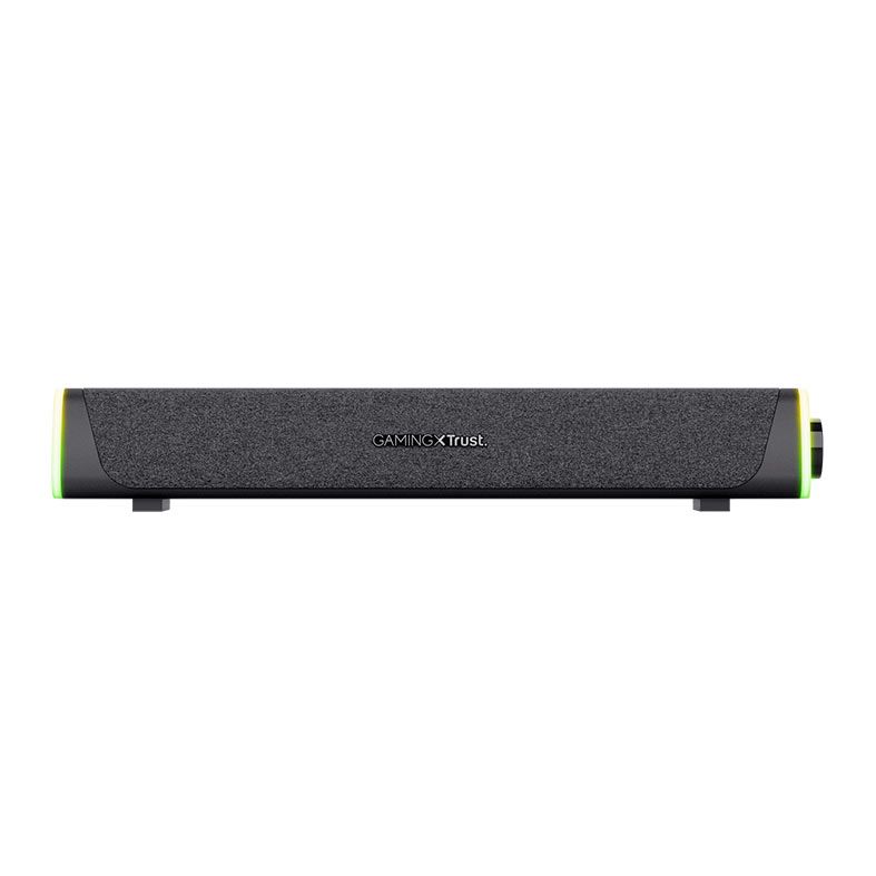 Soundbar Trust Axon GXT 620 Para PC, Laptop e TV, USB, RGB, 12W, Preto, T24482