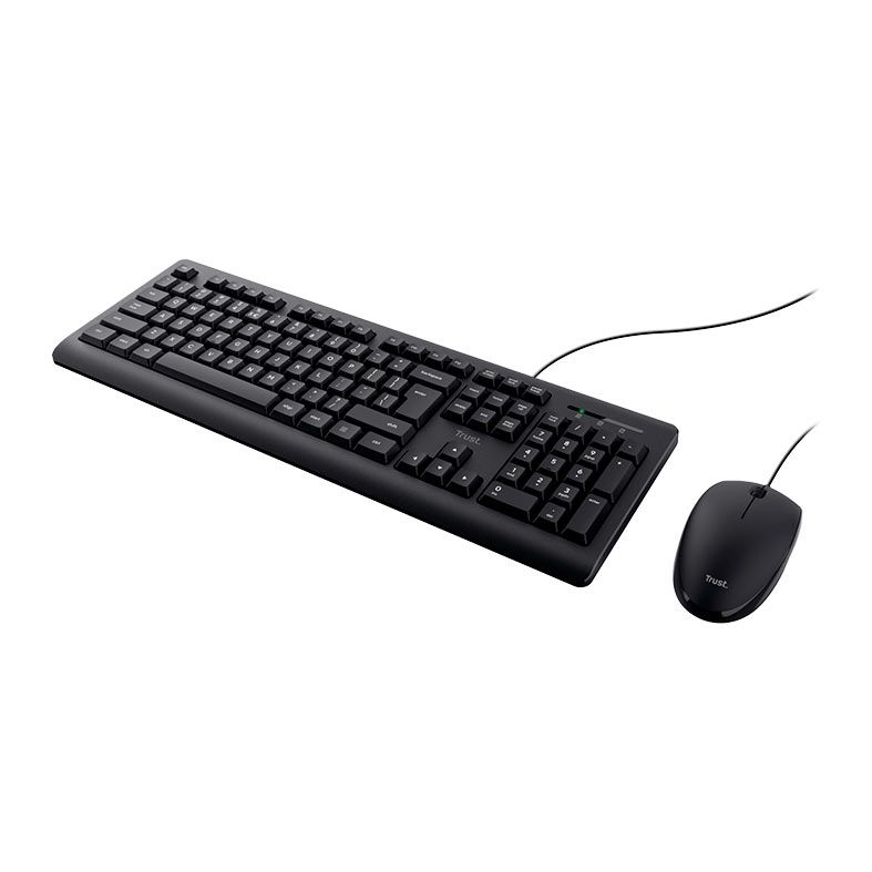 Kit Teclado e Mouse Trust Primo, ABNT2, T24662