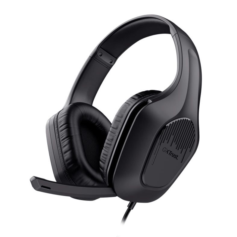 Headset Gamer Trust Zirox, Drivers 50mm, Preto, T24990
