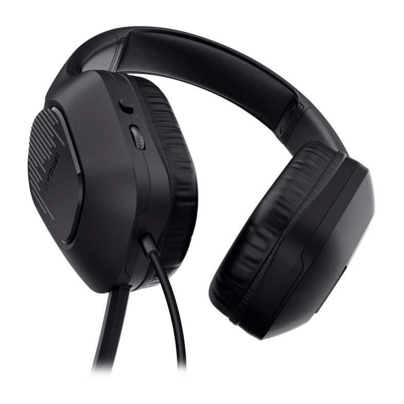 Headset Gamer Trust Zirox, Drivers 50mm, Preto, T24990