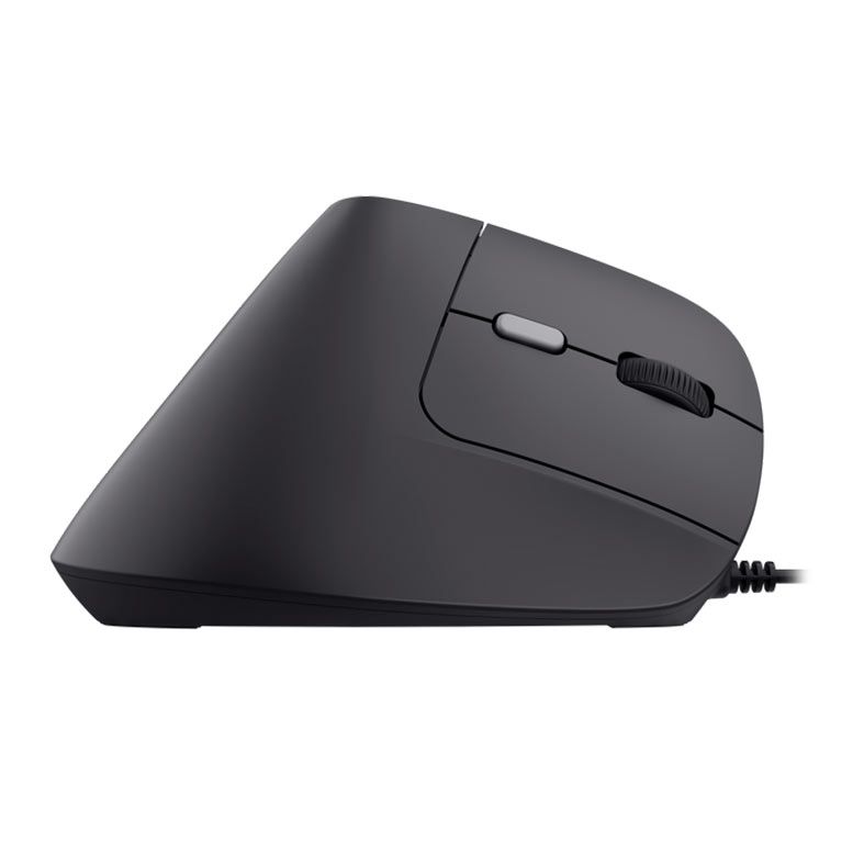 Mouse Trust Bayo II Ergonomic, USB, 2400DPI, 6 Botoes, Preto, T25144