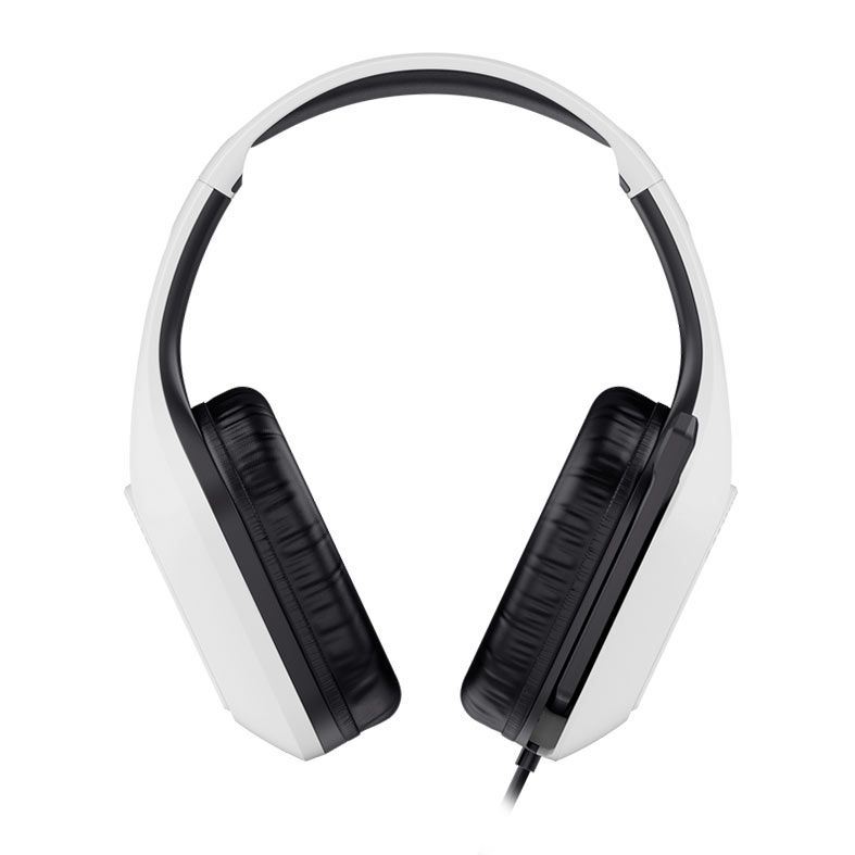 Headset Gamer Trust Zirox, Drivers 50mm, Branco, T25147