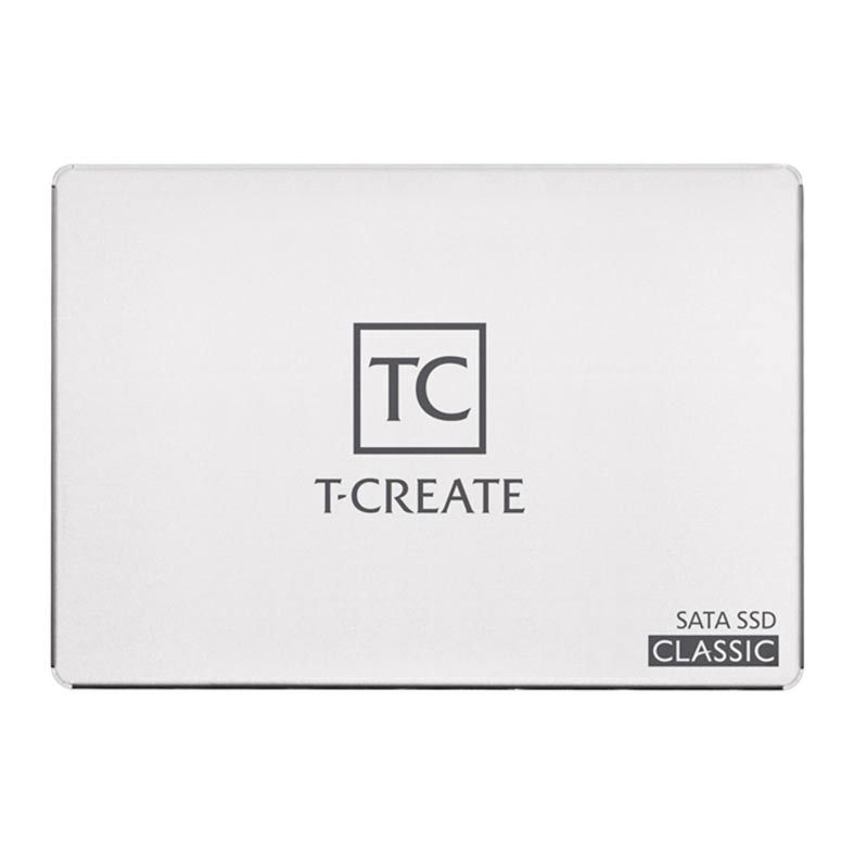 SSD Team Group T-Create Classic, 1TB, 2.5'', Sata III 3D TLC, Leitura 550MB/s, Gravacao 520MB/s, T253TA001T3C601