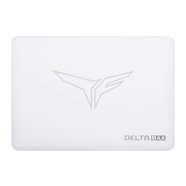 SSD Team Group T-Force Delta MAX Lite, RGB, 512GB, 2.5, Sata III 6GB, Leitura 560MB/s, Gravacao 510MB/s, Branco, T253TM512G0C425