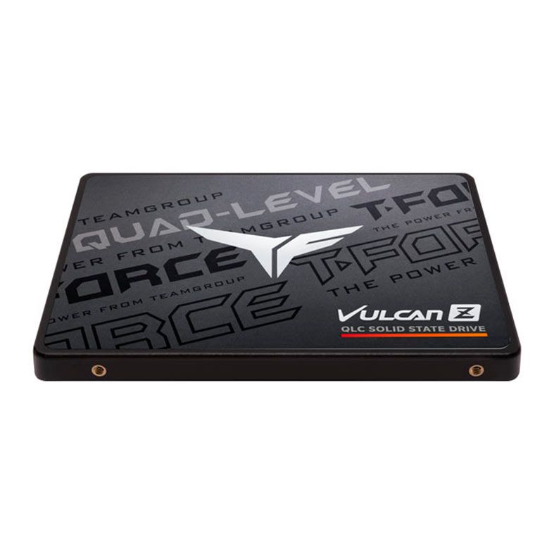 SSD Team Group T-Force Vulcan Z QLC, 2TB, 2.5, Sata III 6GB/s, Leitura 550 MB/s, Gravacao 510 MB/s, T253TY002T0C101