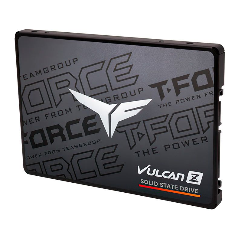 SSD Team Group T-Force Vulcan Z, 512GB, 2.5, Sata III 6GB/s, Leitura 540 MB/s, Gravacao 470 MB/s, T253TZ512G0C101