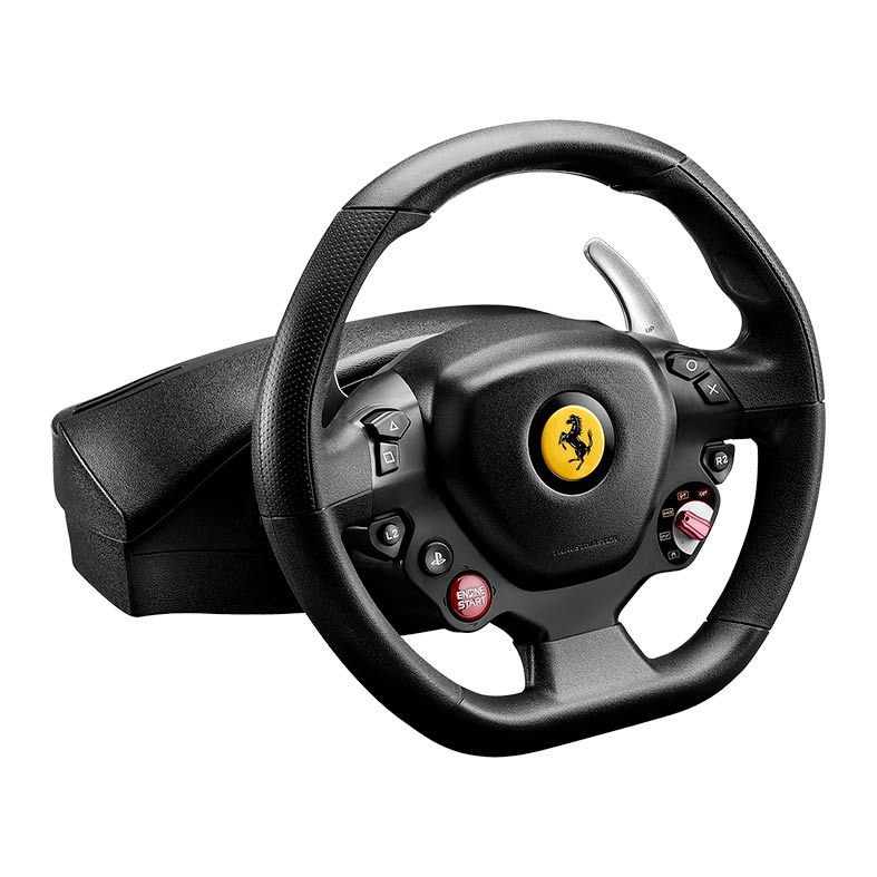 Kit Volante e Pedais Thrustmaster T80 Ferrari 488 GTB Edition, PS4/PS5 e PC, 4169089