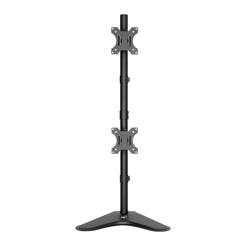 Suporte Articulado de Mesa Para 2 Monitores ELG, 15 Pol. a 32 Pol., Preto, T80N2V