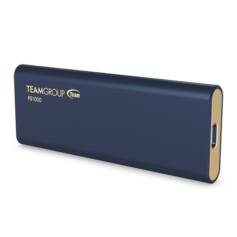 SSD Externo Team Group PD1000, 512GB, USB-c 3.2, Leitura 1000 MB/s, Gravacao 900 MB/s, T8FED6512G0C108