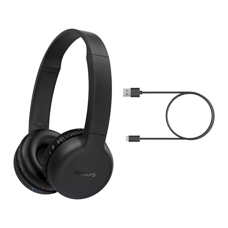 Fone de Ouvido Philips, Bluetooth, Drivers 32mm, Preto, TAH1205BK/00