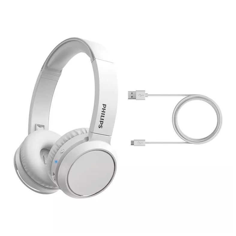 Fone de Ouvido Philips, Bluetooth, Drivers 32mm, Branco, TAH4205WT/00