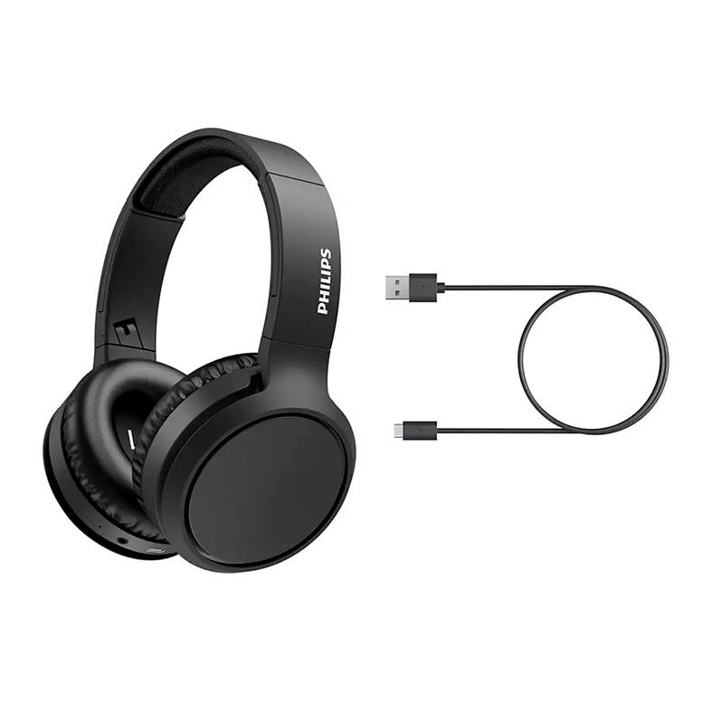 Fone de Ouvido Philips, Bluetooth, Drivers 40mm, Preto, TAH5205BK/00